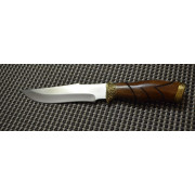 Нож "Охотник" с бронзовым литьем